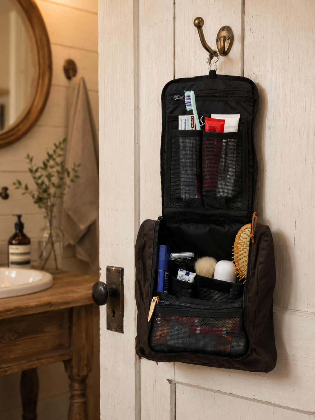 Oilskin Toiletry Bag