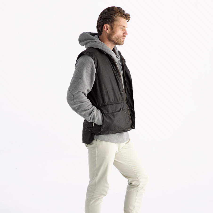 The Golden Apple NZ Best seller Oilskin Mens Vest