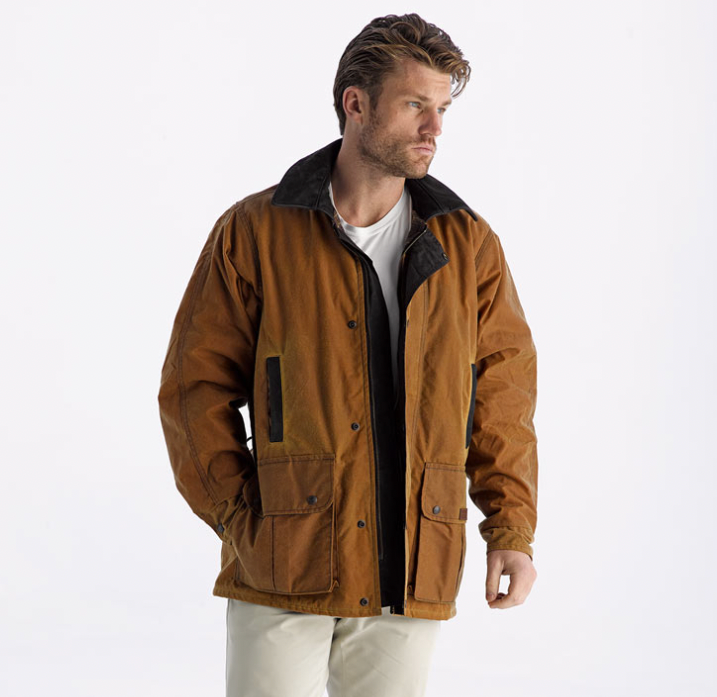 Oilskin clearance winter coat