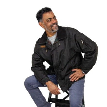 Oilskin Bomber Waterproof Jacket