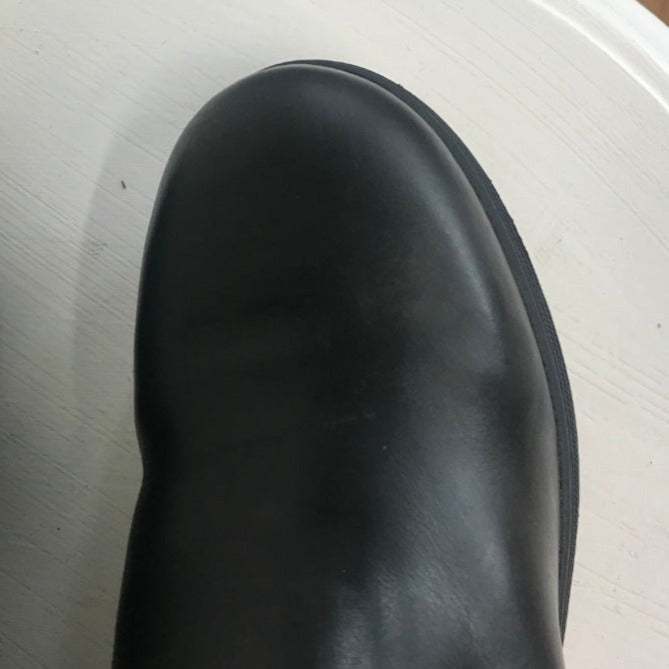 Town and Country Mid Calf Waterproof Leather Boot - Black