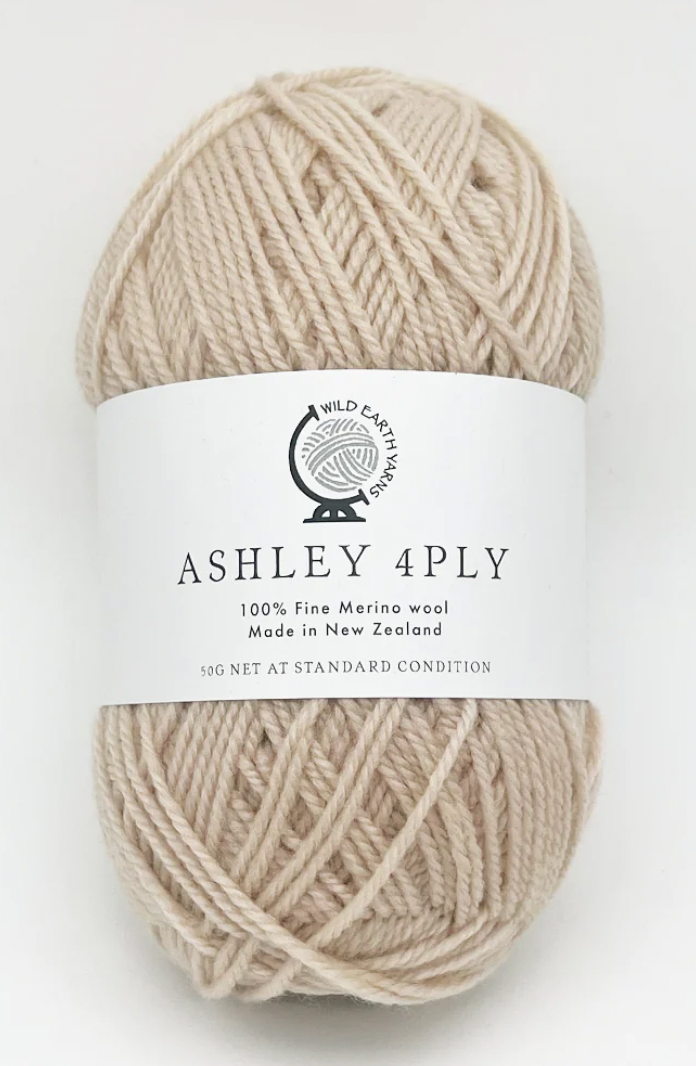Tussock 4ply merino wool by Wild Earth Yarns