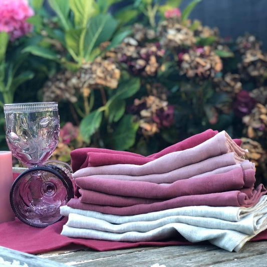 Vintage Linen Tea Towels - The Golden Apple NZ