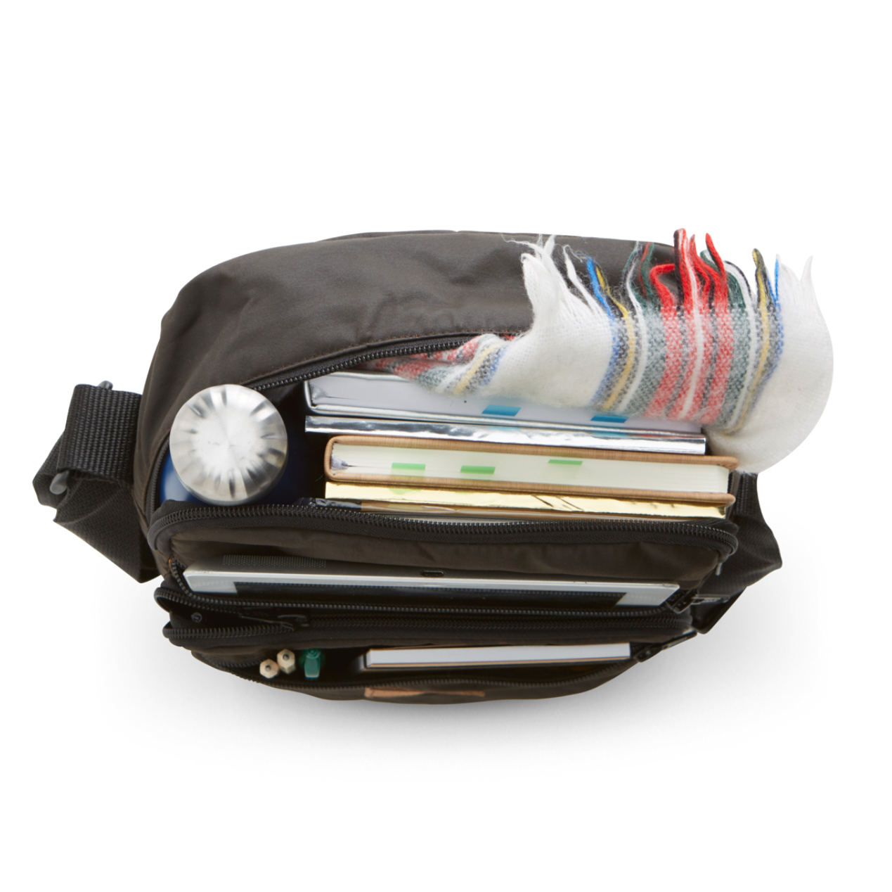 The oilskin everyday bag by Countryside gear top view