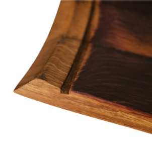 Part Stave Wine Barrel Platter - The Golden Apple NZ