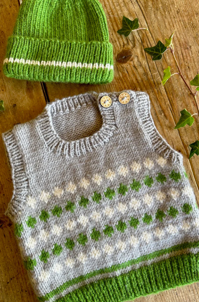 Cypress Vest and Hat Pattern - The Golden Apple NZ