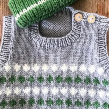Cypress Vest and Hat Pattern - The Golden Apple NZ