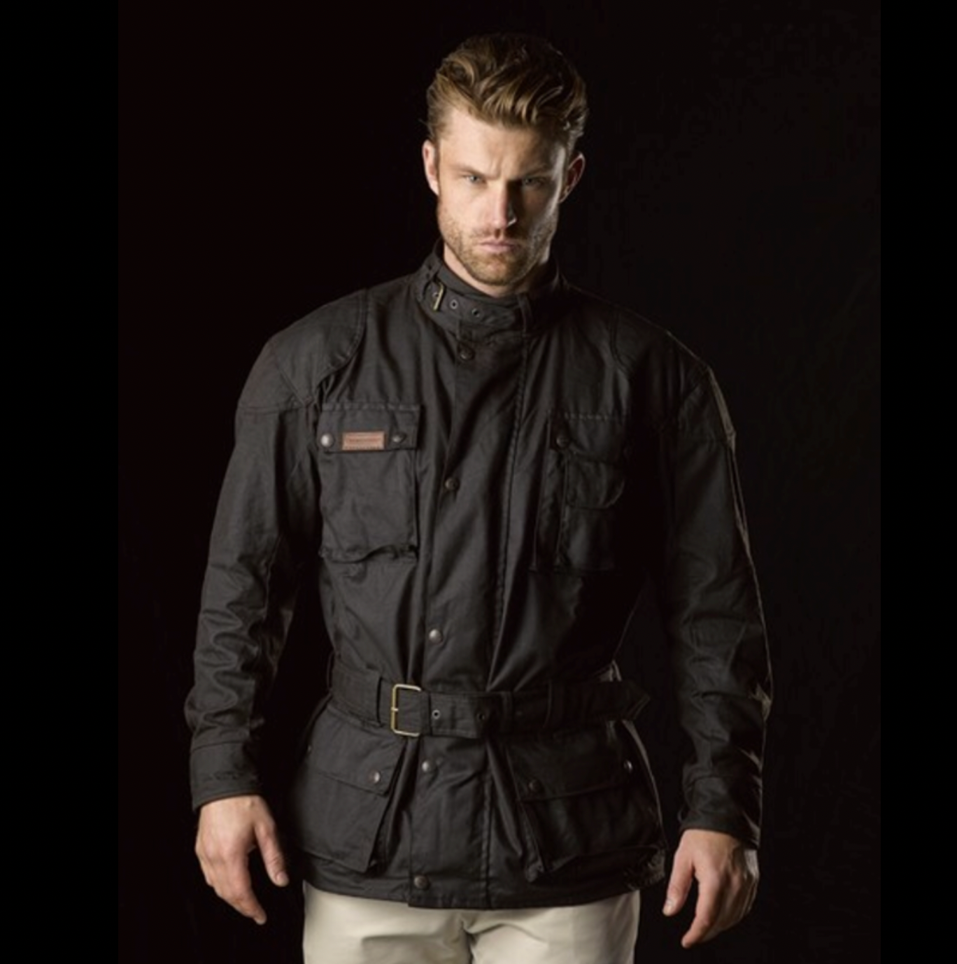 The Raglan Men s Waterproof Oilskin Coat The Golden Apple NZ