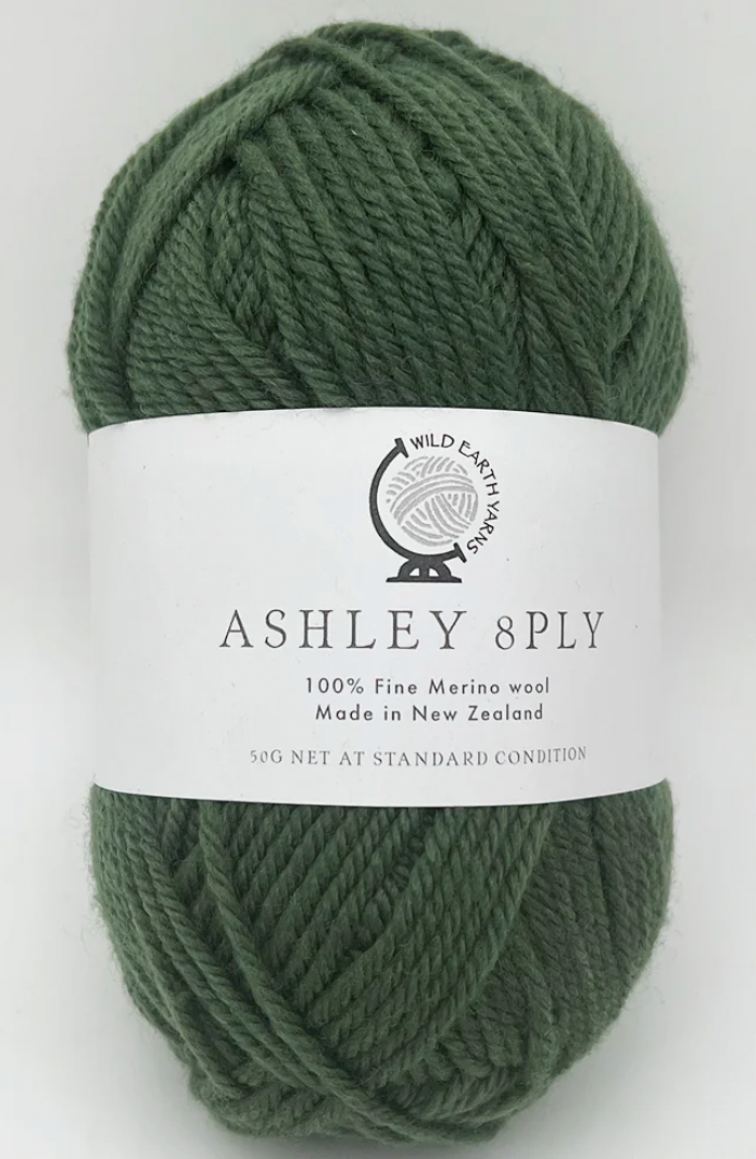 Ashley 8ply Merino Wool - Forest