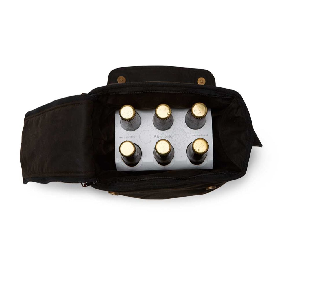 The Oilskin 6 Pack Cooler Bag