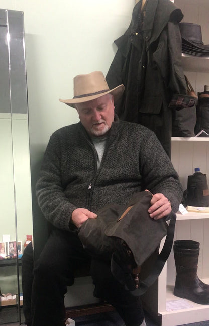 The Oilskin 6 Pack Cooler Bag