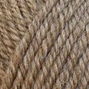 Natural 8 Ply Undyed NZ Wool - Walnut - The Golden Apple NZ