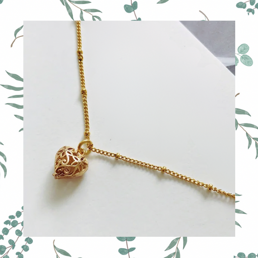 Heart Necklace - The Golden Apple NZ
