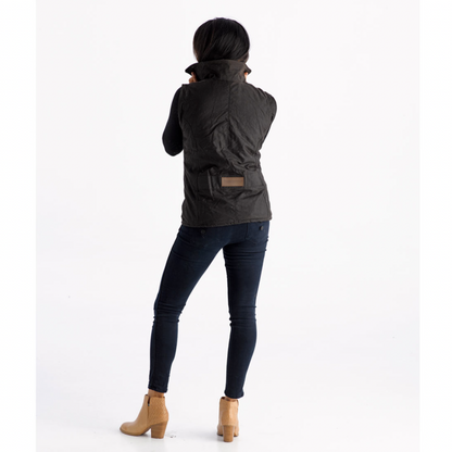 The Kelly Oilskin Vest - Countryside Gear